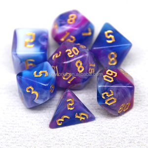Tùy Chỉnh Ttrpg Acrylic D20 Toán Xúc Xắc Với Khắc Logo Đa Diện Hình Dạng - Product Image 1