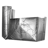 Sacs isothermes jetables pour le stockage des aliments Sacs thermiques rembourrés de bulles personnalisées pour les aliments froids et chauds Sac d'emballage d'expédition de fruits