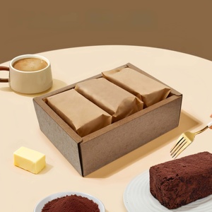 Substitut de repas : <span class=keywords><strong>Brownie</strong></span> au chocolat cru, poudre de cacao, beurre de cacao pur, gâteau dessert Lava, idéal pour les fêtes et le thé de l'après-midi - Product Image 2