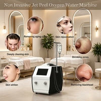 Appareil de beauté médical non invasif à jet d'eau oxygénée, stérile, pour hydratation faciale et nettoyage des points noirs