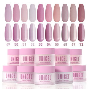 <span class=keywords><strong>Unigel</strong></span> 2oz/56G Suministro de Fábrica Etiqueta Privada Polvo Acrílico 3 en 1 de Secado Súper Rápido Polvo de Inmersión Nude Cristalino para Salón de Uñas - Product Image 1