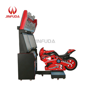 Machine de jeu d'arcade de simulation de course de <span class=keywords><strong>moto</strong></span> vidéo <span class=keywords><strong>Moto</strong></span> GP Super Bike <span class=keywords><strong>2</strong></span> à pièces pour zone de divertissement - Product Image 2