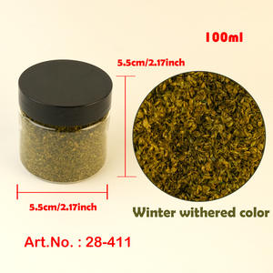 Scène <span class=keywords><strong>miniature</strong></span> feuille modèle grand moyen petit jardin bâtiment Train scène sol aménagement paysager bricolage à la main - Product Image 6