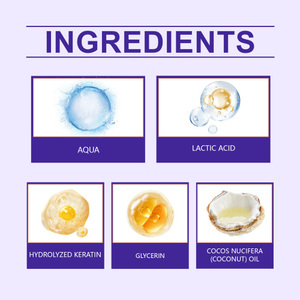 Eelhoe protein thẳng kem dưỡng ẩm nuôi dưỡng chống khô mềm mịn tóc bảo trì và - Product Image 4