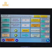 Doyan DY-1440 Nueva Máquina Automática Económica de Serigrafía Plana con Mesa de Trabajo, Área de Impresión Máxima de 450x450mm, Fácil de Operar