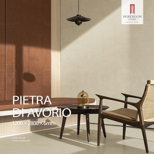 Carrelage en grès cérame moderne classique pour intérieur, aspect marbre jaune/or, fabriqué à Foshan, pour revêtements et dalles de pavage - Product Image 2