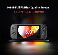 Consoles de jeu portables AYN Odin 2 Portal SD8Gen2, Android 13, écran tactile 6 pouces IPS, 8000 mAh, machine de jeu vidéo intelligente Rereo