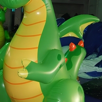 Modèle de dragon gonflable décoratif en PVC de la marque GZAD IBG69, prix bas, mascotte à vendre