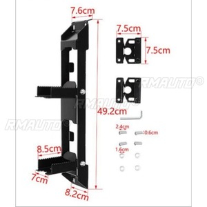 For Suzuki Jimny JB64 JB74 2018+ Folding Tail <b>Ladder</b> Accessories Rear Door Auxiliary <b>Ladder</b> Tunning Part - Product Image 5