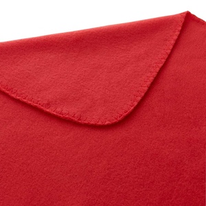 100% Polyester giá rẻ bán buôn dùng một lần hãng hàng không cực Fleece du lịch chăn với xử lý - Product Image 5