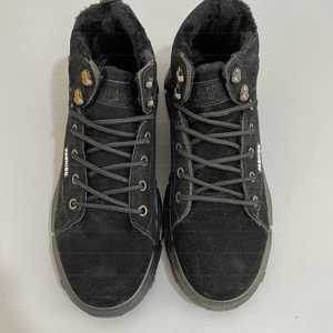 Bottes de neige chaudes en peluche originales de haute qualité pour l'hiver, chaussures de marche extérieures à fond plat pour hommes - Product Image 5