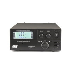 Qje แหล่งจ่ายไฟสื่อสาร<span class=keywords><strong>ว</strong></span>ิทยุ PS50SWIV 9-15V ปรับแรงดันเอาท์พุท13.8V 50A สำหรับรถยนต์<span class=keywords><strong>ว</strong></span>ิทยุ TH-9800 KT-7900D KT-8900 - Product Image 1