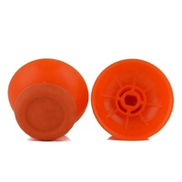 EXtremeRate Orange Remplacement 3D Joystick Thumbsticks pour PS5 PS4 Slim Pro Controller Analog Stick Cap