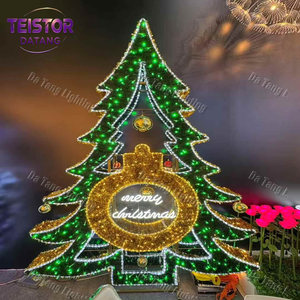 Lumières de Noël 2D à motif de dessin animé pour l'éclairage de rue et municipal - Product Image 2