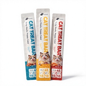 OEM ODM Venta al por Mayor a Granel de Comida Húmeda Orgánica para Gatos, Puré Líquido, Snack de Carne con Alto Contenido de Proteínas - Product Image 1