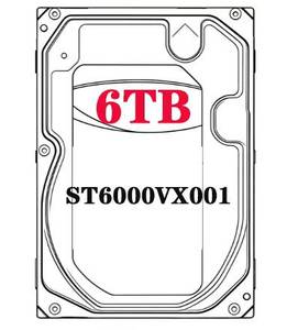 ฮาร์ดดิสก์สำหรับกล้องวงจรปิด Surveillancess รุ่น ST6000VX001 ความจุ 6TB SkyHawk ขนาด 3.5 นิ้ว SATA 6Gb/s 256MB 5400RPM สำหรับบันทึกภาพ DVR NVR - Product Image 1