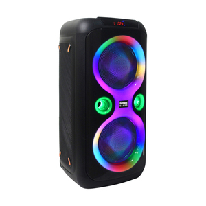 Altoparlante Professionale Portatile T Doppio da 8 Pollici, Ricaricabile, con <span class=keywords><strong>Ruote</strong></span>, <span class=keywords><strong>per</strong></span> Palco e Feste, Potenza RMS 20W - Product Image 1