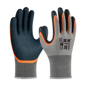 ถุงมือทำงานเซงคังเคลือบไนไตรล์ 13 จุด ปลายนิ้วไมโครไดมอนด์แบบนูน ทนต่อการเสียดสี สำหรับอุตสาหกรรมก่อสร้าง - Product Image 5