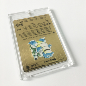 Boîte de rangement en plastique transparent pour cartes à collectionner, jeu de cartes Pokémon, cadre magnétique en acrylique pour cartes classées - Product Image 3