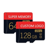 Carte mémoire Micro Flash de haute qualité en gros 128 Go C10 U3 2 Go 4 Go 16 Go 8 Go TF SD Mini carte de stockage 64 Go