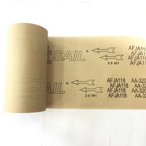 Tela abrasiva super flessibile JA118 per lucidatura di mobili di alta qualità, rotoli di tessuto abrasivo super morbido per lucidatura manuale - Product Image 5