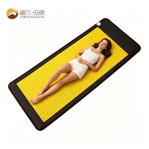 Jiwan Lejia - Colchoneta Térmica de <span class=keywords><strong>Piedra</strong></span> Hexagonal Amarilla Personalizada al por Mayor para Clubes de Salud Privados - Product Image 1