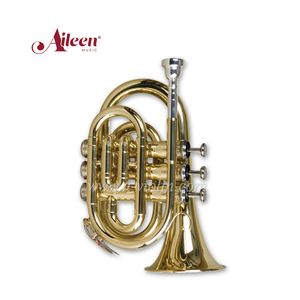 <span class=keywords><strong>Trompeta</strong></span> de Bolsillo/<span class=keywords><strong>Mini</strong></span> <span class=keywords><strong>Trompeta</strong></span> en Sib con Acabado Dorado (HTP8501G) - Product Image 1