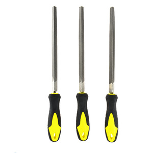 Vente chaude 6/8/10 pouces ensemble de limes en acier à haute teneur en carbone lime triangulaire à Double dents fines lourdes - Product Image 1