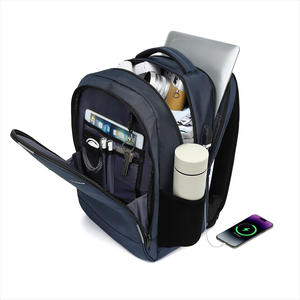 Sac à dos multifonctionnel grande capacité pour homme, style décontracté et professionnel, avec compartiment pour ordinateur portable 17 pouces, idéal pour étudiants et écoliers – Vente directe usine - Product Image 5