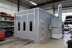 Cabine de <span class=keywords><strong>peinture</strong></span> automobile électrique robuste de 20 kW avec éclairage LED et température de cuisson de 80°C pour atelier 4S et réparation de <span class=keywords><strong>peinture</strong></span> automobile - Product Image 4