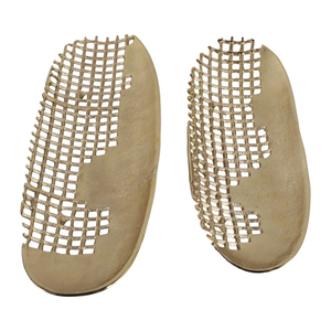 Set di vassoi decorativi in rete con finitura oro, forma ovale, per tavolino da caffè o toeletta - Product Image 4
