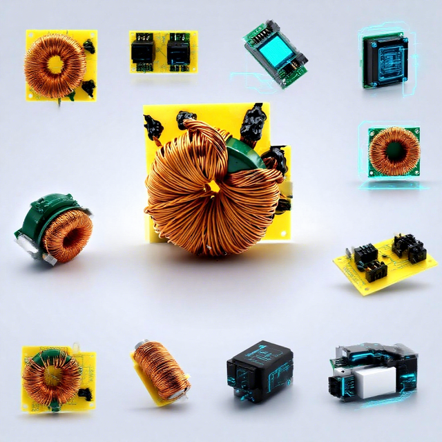 T56*33*18 High-Efficiency DS-56H0001 Three Phase Transformer Flyback Coil Magnetic Ring Inductor 100V-240V Single High-Frequency