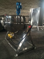 Huashang Custom Commerciële RVS Dubbelwandige Verwarmingsmantelketel voor het maken van sauzen, jam en dranken