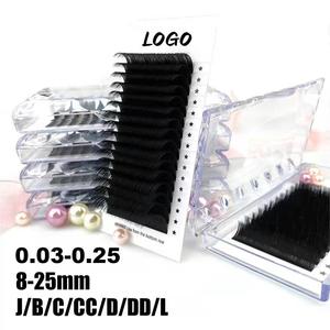 Plateaux d'extensions de cils coréens, meilleures ventes <span class=keywords><strong>2022</strong></span> 0.03 0.05 0.07 Extension de cils à Volume complet - Product Image 6