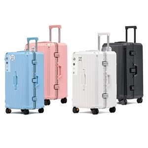 กระเป๋าเดินทางอลูมิเนียมคุณภาพสูงมาใหม่พร้อมล็อค TSA กระเป๋าเดินทางแบบแข็งทำจากโลหะเท่ๆ - Product Image 2