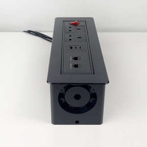 Presa di Corrente Industriale Ribaltabile <span class=keywords><strong>in</strong></span> Lega di Alluminio per Uso Ospedaliero con USB-C PD65W/USB-A, Interruttore Touch e 2 Prese AC - Product Image 3