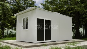 Wellcamp 10 ㎡ mở rộng Tiny nhà có thể gập lại trại gấp nhà ký túc xá Dễ dàng cài đặt chi phí thấp Nhà cung cấp Trung Quốc nhà máy - Product Image 4