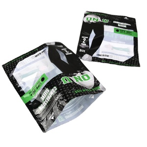 Recyclable Custom Printed Plastic Ziplock Pouch <strong>Sunscreen</strong> Gloves Plastic Packaging <strong>Bag</strong> - Product Image 1