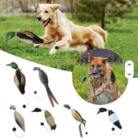 Jouet d'entraînement pour chien en forme de canard avec sifflet - Bumper d'obéissance pour chiots et chiens adultes, jouet d'entraînement pour chiens de chasse