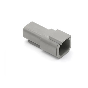 Connecteur automobile 4 positions, prise étanche en plastique gris pour voiture DTM06-4S DTM04-4P - Product Image 1