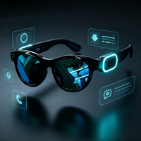 Nouvelles Lunettes Intelligentes IA 2026 avec Caméra 8MP, Étui de Recharge, WiFi6, Appel, Traduction IA et Commande Vocale