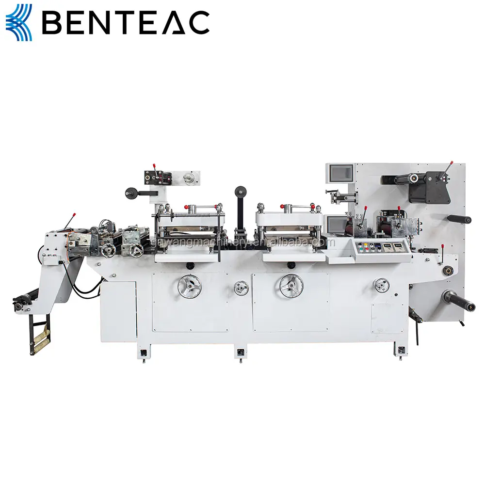 Functional Rotary High Speed Blank Label Die Cutting Machine 40 m/min Production Capacity 20-150 m/min 220V 10% 0.15 Mm 300 Mm