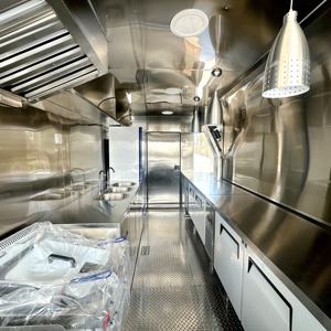 İhracat Standartlarında Ticari Mobil Yemek Kamyonu Tam Donanımlı Fast Food Römork Üreticisi - Product Image 6