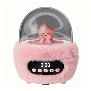 Neu eingetroffener kreativer Sternenhimmel-Projektor-Lautsprecher mit weichem Plüschbezug, Karaoke-System, BT-Audio-Player, Geschenk - Product Image 3