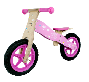 Bicicletta in Legno Senza Pedali da 12 Pollici <span class=keywords><strong>Giocattolo</strong></span> Principessa per Bambina Prima <span class=keywords><strong>Bici</strong></span> per Bambina - Product Image 6