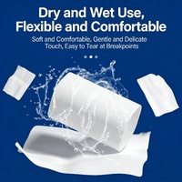 Papier toilette de qualité supérieure, 100% pâte de bois vierge, écologique, 4 plis, ultra doux, forte absorption d'eau, toucher confortable