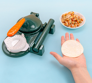 Vente en gros S075 – Outil 2-en-1 pour la fabrication de raviolis et de wontons, presse à pâte et découpeur de feuilles de pâte - Product Image 6