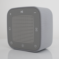 Draagbare witte-ruis slaapmachine met wekker 3-in-1 witte-ruis machine Bluetooth speaker 32 geluiden BT speaker