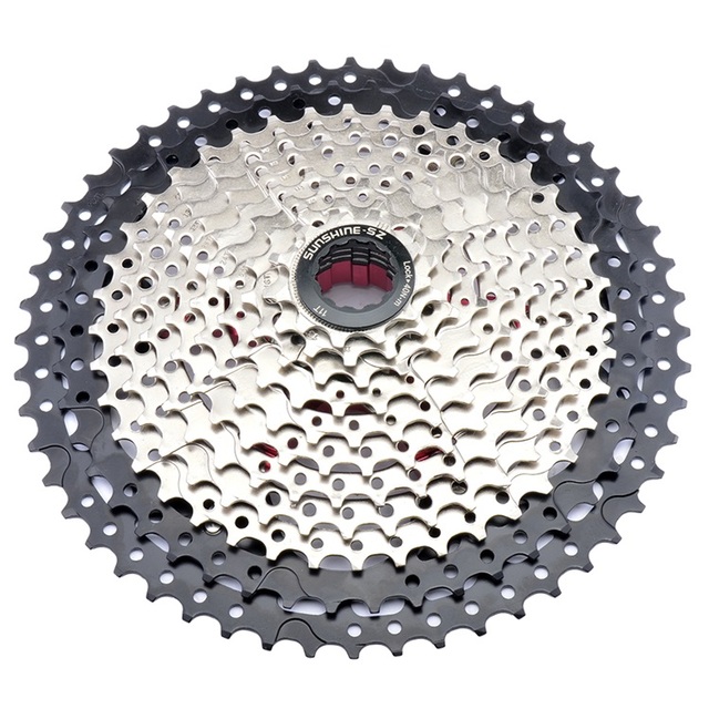 SUNSHINE 8/9/10/11/12 Speed Bicycle Freewheel MTB Cassette 32-52T Mountain Bike Sprocket Bike Accessories