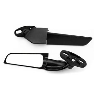 Rétroviseur universel rotatif réglable en aluminium modifié pour moto <span class=keywords><strong>CBR650R</strong></span> <span class=keywords><strong>F</strong></span> 1000RR 600RR 250R 300R 400RR 500R - Product Image 1